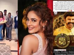 Seerat Kapoor Attends NBK50 Years Of Golden Jubilee Celebration, Says, “50 Years In The Industry And he continues with Charisma, humility, and Power, Nandamuri Balakrishna Sir Is Surely The King For A Reason”
