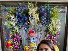 Madhurima Tuli celebrates Ganesh Chaturthi at her home after 6 years, the internet is melting seeing the viral adorable photos