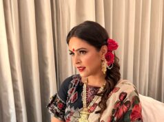 Madhurima Tuli oozes glamour quotient and charm in a stunning and iconic saree look curated by designer Sabyasachi Satpathy, netizens can’t stop admiring